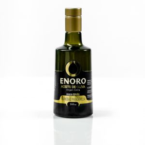 Enoro Aceite de Oliva Virgen Extra Gourmet de Andalucía | Enoro 12 aceite de oliva virgen extra enoro gourmet 500 ml cristal bell (15 uds.)